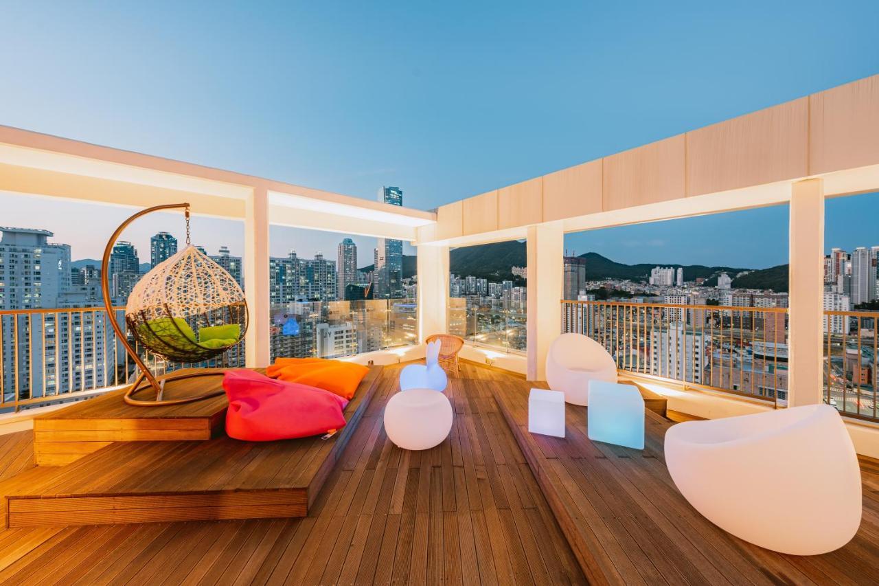 Allzip Archieve4H Residence Hotel Пусан Экстерьер фото